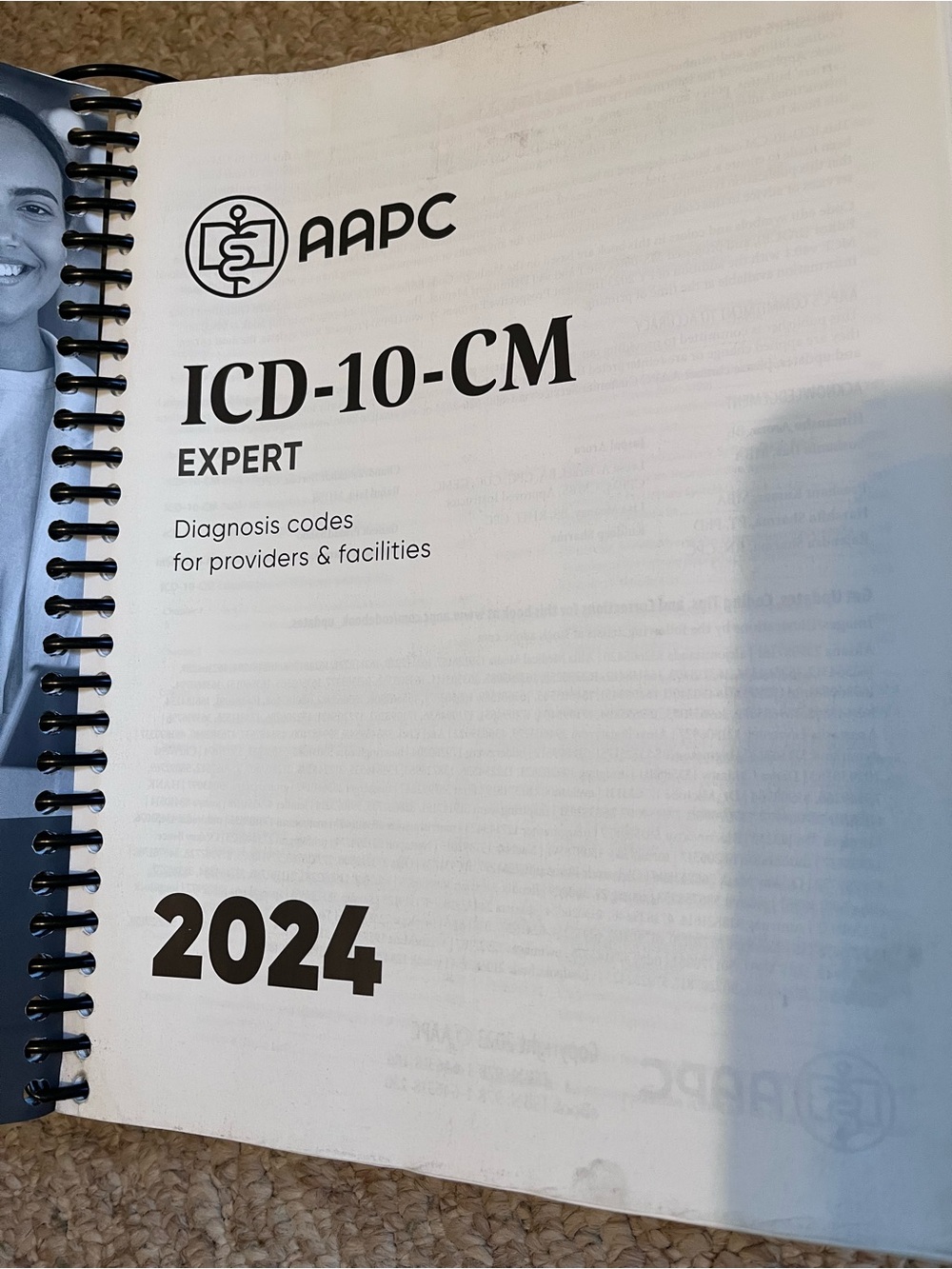 ICD-10-CM Expert Spiral Book - Red Cover - Picture 5 of 5